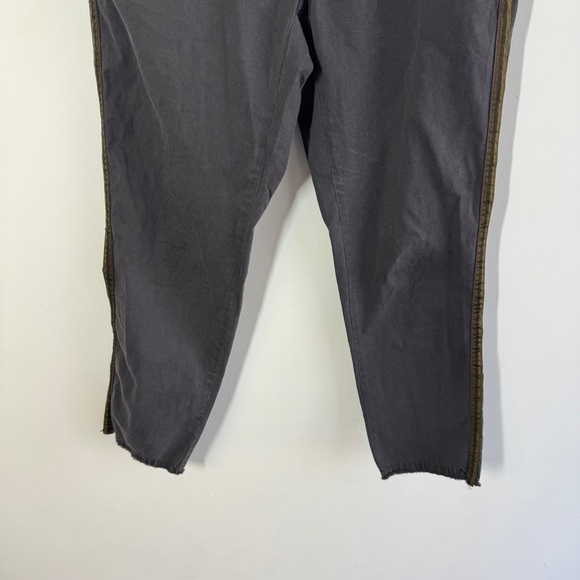 Nili Lotan Black Crop Pants Size 4 Women’s Cotton Blend Trousers Casual Chic - Picture 4 of 16